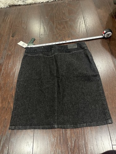 Lauren Jeans Ralph Lauren gonna a matita denim spacco anteriore donna taglia 12 NUOVA - Foto 2 di 5