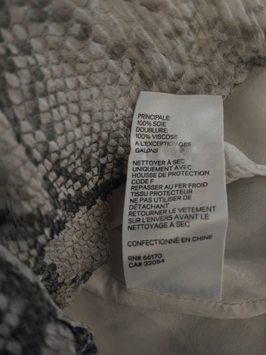 Zimmermann Silk One Piece Jumpsuit Snake Print SIZE 1 XS - Picture 4 of 4