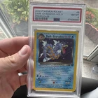 Nintendo Pokemon TCG Dark Gyarados Prerelease Holo Wotc Promo PSA 8 08/82