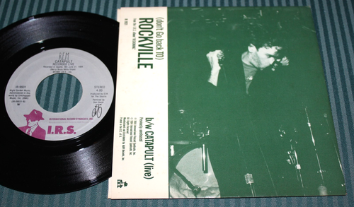 R.E.M. - (Don't Go Back To) Rockville / Catapult (Live) - (1984 7" 45 Vinyl +PS) - Picture 2 of 2
