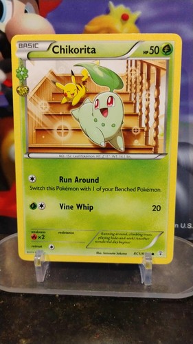 CHIKORITA Generations XY Series Pokemon Non-Holo 2016 Trading Card RC1/RC32 - Bild 1 von 2