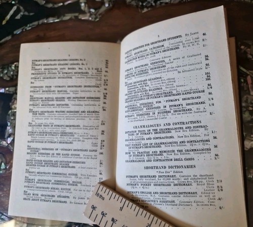 Pitman's Shorthand~Tales From Dickens~Illustrated~Written In Shorthand~Rare!! - Picture 17 of 24