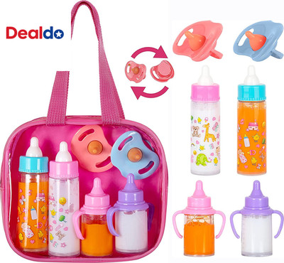   My Sweet Baby Disappearing Doll Feeding Set, Baby Care 6 Piece Doll Feeding Se