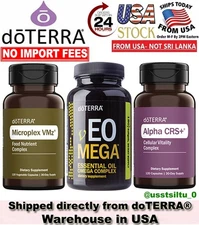 dotTERRA Lifelong Vitality Pack (Vegan) - 3 Bottle Bundle - NEW/SEALED Exp. 2027