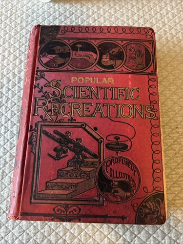 Gaston Tissandier / Popular Scientific Recreations in Natural Philosophy VINTAGE - Bild 1 von 10