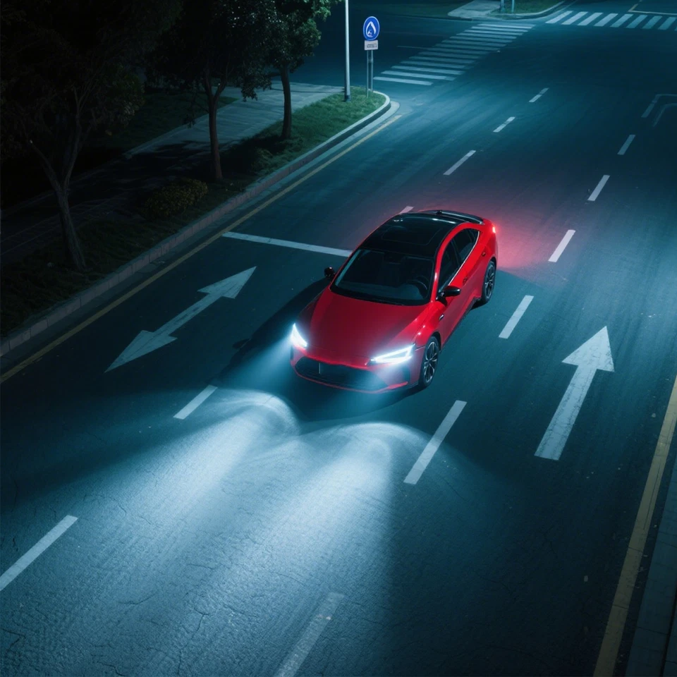 For Jaguar XKR 2010 2012 2015 2-Door 5.0L LED Headlight HID Replace Bulbs 6500K - Image 4 of 4