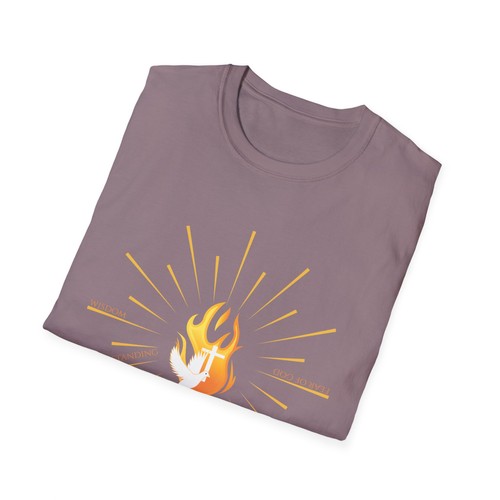 The Holy Spirit Soft-Style Unisex T-Shirt | Catholic Apparel | Spiritual Gifts. - Imagen 89 de 113