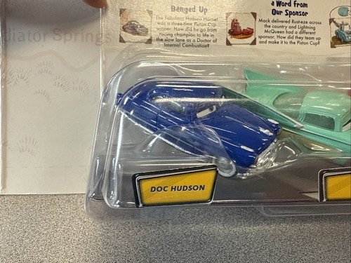 2008 Disney Pixar CARS Story Tellers 3 Pack Doc Flo Sponsorless Lightning NIB - Picture 9 of 11