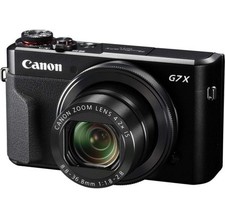 Canon PowerShot G7X Mark II 20.1 MP Compact Digital Camera - Black