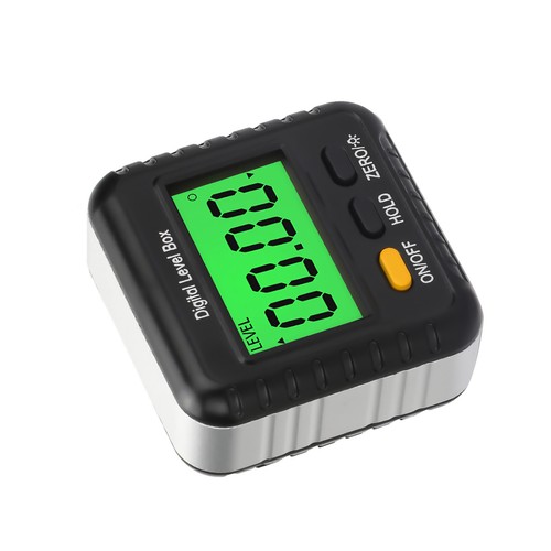 New 1 PC Portable 4*90° Magnetic LCD Digital Level Box Angle Finder Protractor - Picture 4 of 14