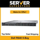 Dell PowerEdge R640 Server 2x Gold 6138 =40 Cores H330 128GB RAM 2x trays +rails