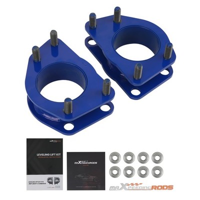 1 Pair 2''  Front Leveling Lift Kit Spacers For Jeep Cherokee KJ KK 2002-2012