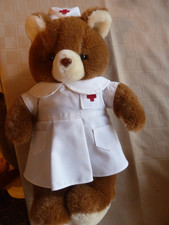 Jerry Elsner Nurse Bear Plush Stuffed Animal Toy 14  