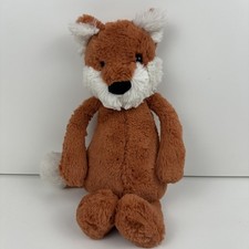Jellycat Bashful Fox Cub Plush Small 8  Stuffed Animal Soft Toy Cute Soft EUC