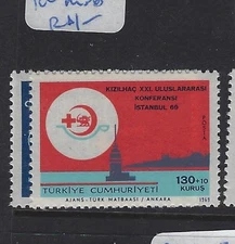 Turkey SC B130-1 Red Cross MNH (7gvm)