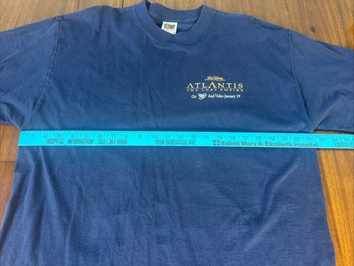 Walt Disney Atlantis Das verlorene Reich auf DVD Promo Shirt Gr. XL Vintage - Bild 6 von 9