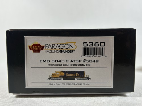 HO Broadway Limited DCC Sound Santa Fe SD40-2 #5049 - Imagen 10 de 10