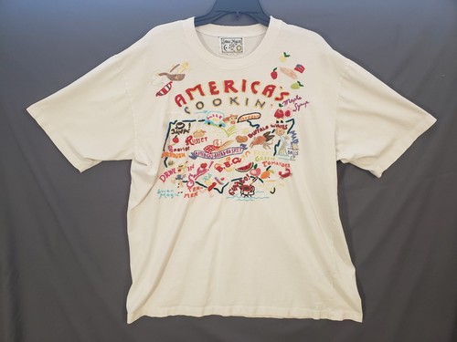 Schwanenzauber XL T-Shirt America's Cookin' Kurzarm Baumwolle