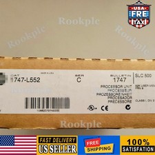 New AB 1747-L552 SLC 500 SLC 5/05 CPU Processor Unit 1747L552 US Free Tax