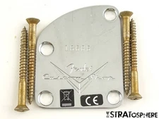 USA Fender Custom Shop Strat Pro 2025 Relic, Contour #, NECK PLATE Strat