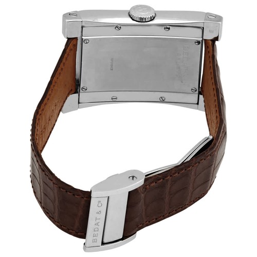 Bedat No. 7 Silver Dial Steel Brown Leather Men's Watch 737.010.610 - Picture 3 of 3
