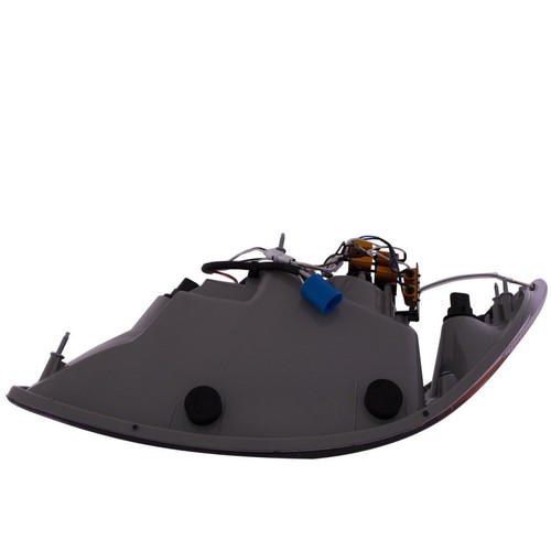 For Peterbilt 387 Headlight 2000-2011 Passenger Side w/ LED DRL Black - Picture 3 of 7