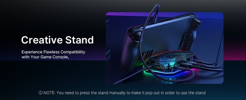 JSAUX 12-in-1 RGB Docking Station Steam Deck ROG Ally 4K120Hz HDMI DP Hub HB1201 - Afbeelding 18 van 19