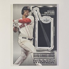 2024 Topps Series 2 Rafael Devers Silver Slugger Award Winner Patch 117/299