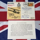 RAF FDC 43 Squadron signed Lord Balfour of Inchrye PC MC* WW1 43 Sqn pilot