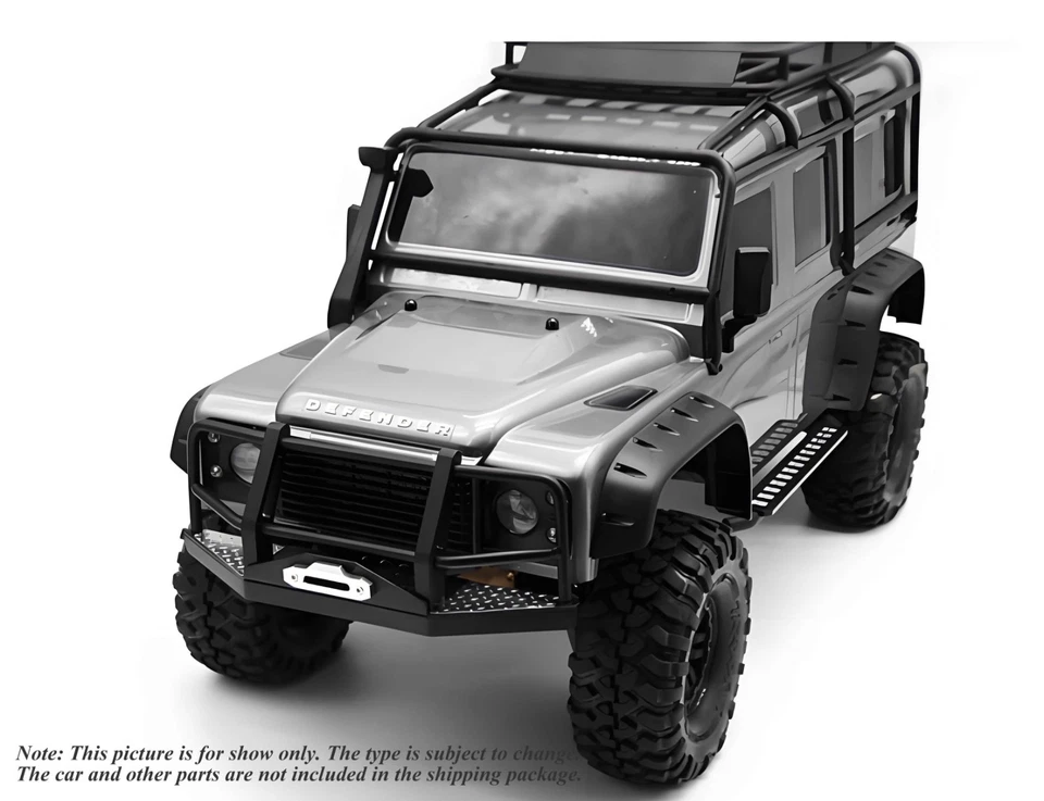 Metal Front Bumper for 1/10 1:10 Land Rover RC4WD D90 D110 RC Crawler Car - Image 4 of 4