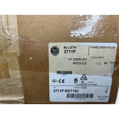 AB 2711P-RDT15C SER C PANELVIEW PLUS 1500 TOUCH DISPLAY MODULE NEW IN BOX - Picture 2 of 4