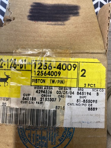 GENUINE GM 12564009 BRAND GM ENGINE PISTON W PIN 12564009 CHEVY BUICK PONT 3.1L - Bild 2 von 7