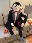 Life size Dracula 5ft Body Pillow Isaac Mizrahi 60x30 Halloween decor Gift Idea