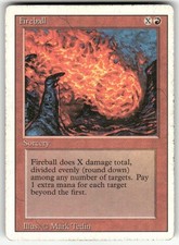 FIREBALL # MTG REVISED EDITION