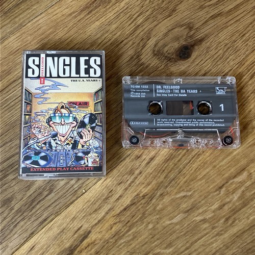 Dr Feelgood Singles The UA Years 1989 Cassette Tape Album sehr selten Sammlerstück - Bild 2 von 9
