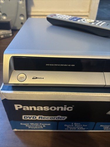 Panasonic DMR-ES15 DVD-Recorder silber getestet funktioniert + Fernbedienung in OVP - Bild 2 von 10