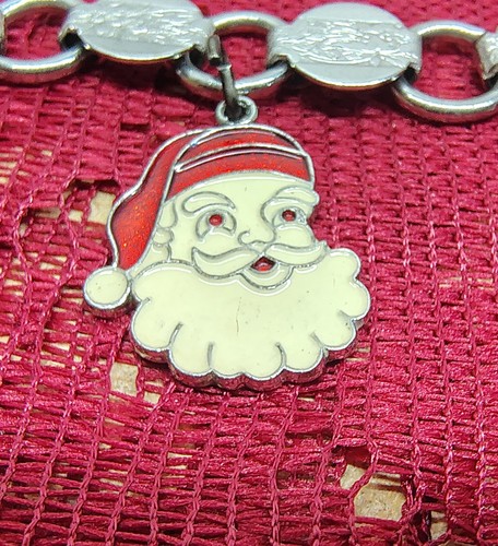 Vintage Sarah Coventry Charm Bracelet With Christmas & Patriotic Charms - Picture 4 of 5