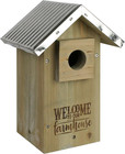 New ListingWwgh3-Deco Galvanized Weathered Cedar Bluebird House