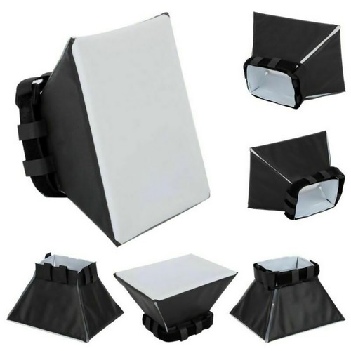 Generic Foldable Soft Box Flash Diffuser Dome For Canon Nikon Sony Pentax H - Picture 2 of 7