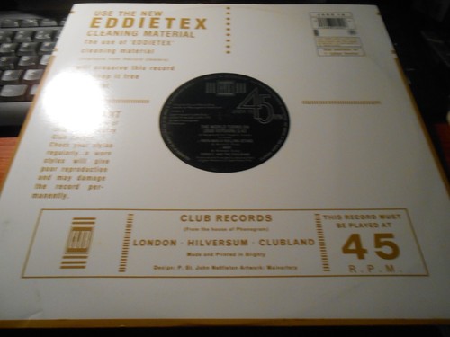 Eddie C. & The Soul Band - "The World Turns On (Peace Version)" CLUB 12" Single - Picture 4 of 4