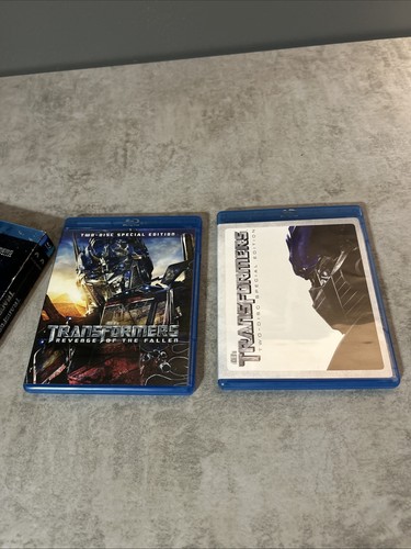 Transformers/ Revenge of the Fallen Two Movie Collection (Blu ray) w slipcover - Picture 7 of 10