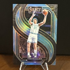 Tidjane Salaun 2024-25 Panini Select RC Premier Level Light Blue Prizm /299 #169
