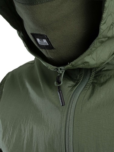 Weekend Offender Men's Technician Face Mask Jacket, Green - Picture 9 of 11