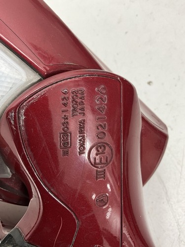 2011 Lexus GS450h Passenger Right Power Mirror OEM # 8790630270 - Bild 5 von 6