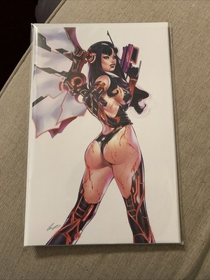 VAMPIRELLA #6 ELIAS CHATZOUDIS VIRGIN CYBERPUNK VARIANT B LTD 500. NM