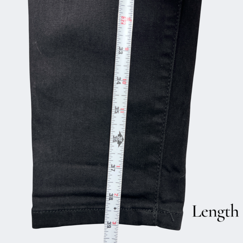 Democracy Damenhose 6 schwarz Bauch Solution Freedom Knöchelabschäumer Formhalt - Bild 11 von 12