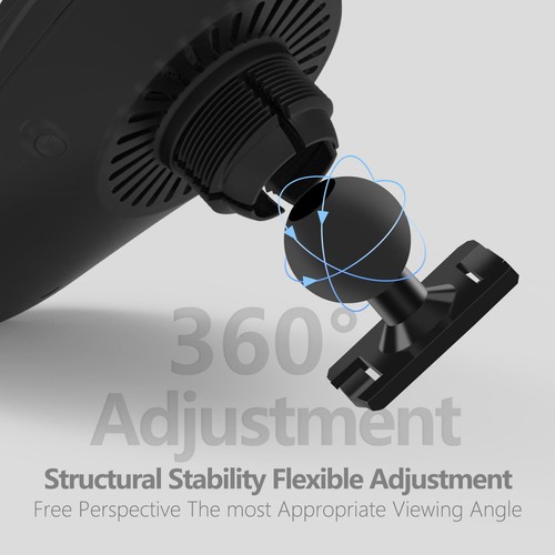 Für Toyota Highlander 2014-2019 Magnetisches Kabelloses Auto Ladegerät Handy Halter Mo... - Bild 8 von 9