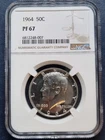 1964 Kennedy Proof Half Dollar 50c Silver Graded NGC PF67 #98611