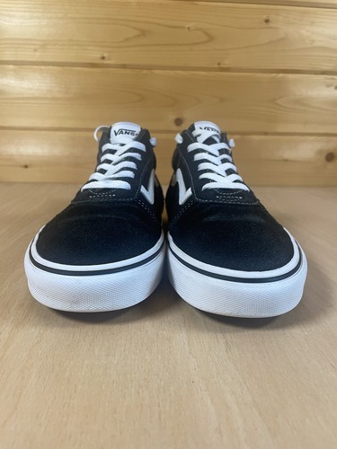 Vans Off The Wall Low Canvas/Suede Trainers 751505 Black/White UK Size 8 - Picture 8 of 14