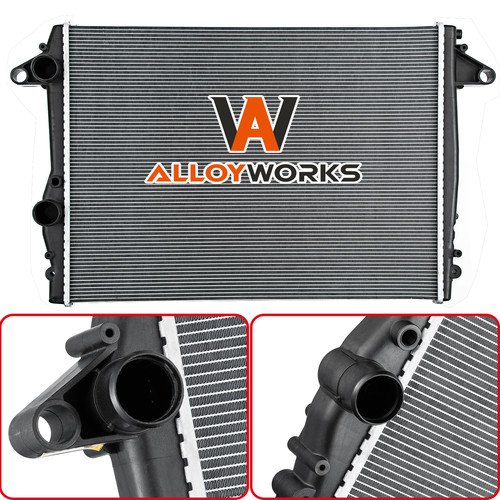 Radiador para Maserati Quattroporte GranTurismo GranCabrio 2009-18 2012 4,7 L V8 - Imagen 1 de 13
